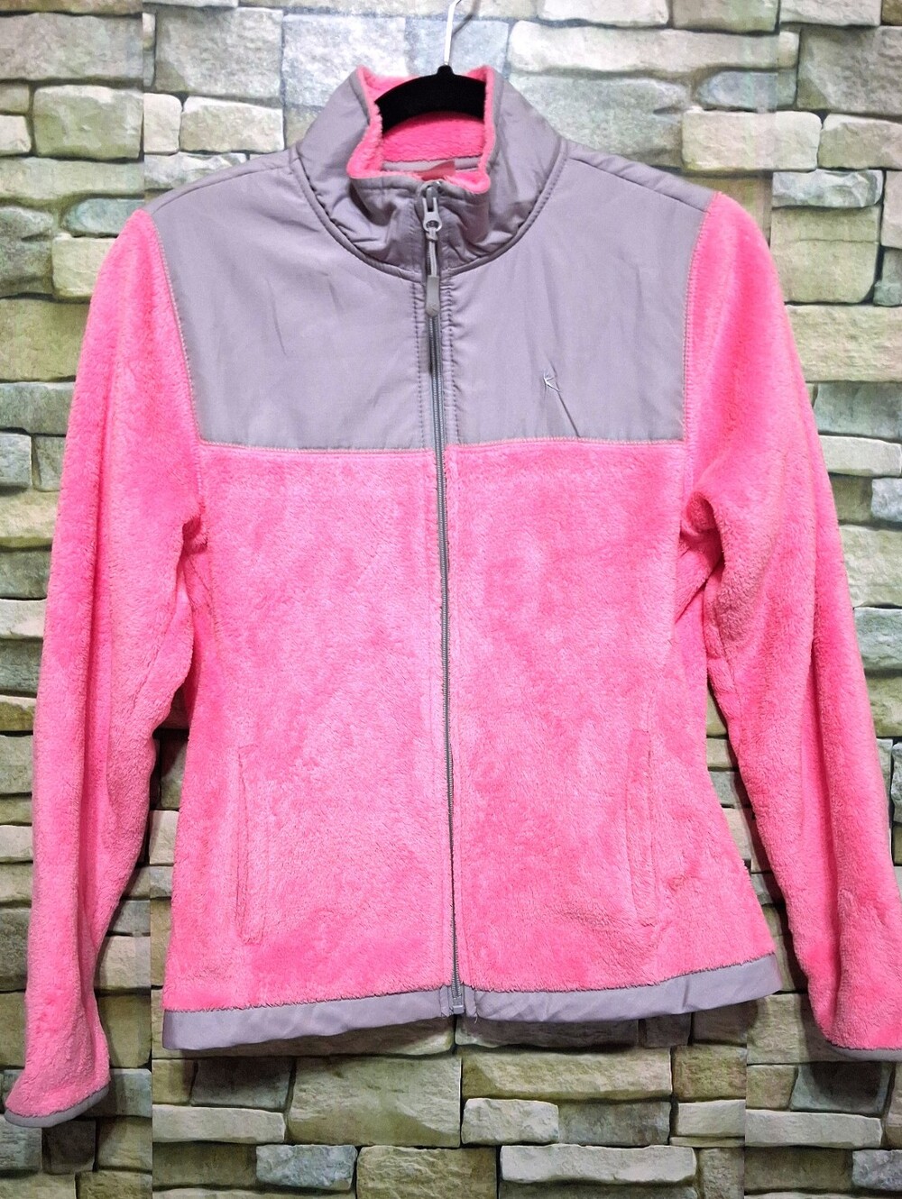Girls Youth Small Plush Zip Jacket